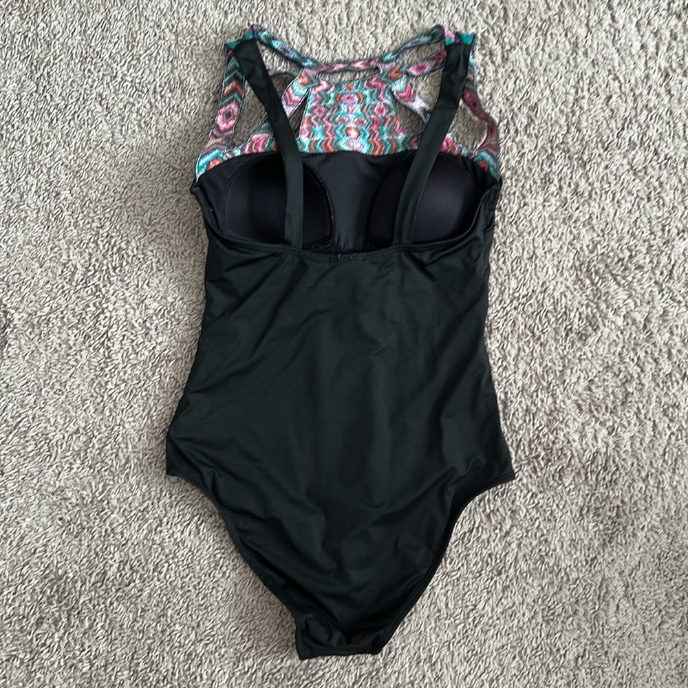 OndadeMar Prisma Embellished High Neck One Piece
Swimsuit - Picture 8 of 13